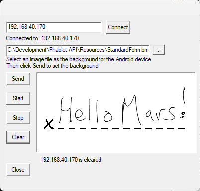 Simple Signature Capture - Windows